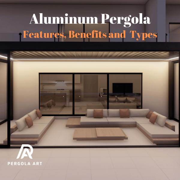 Aluminum pergola